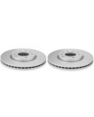 1 Set Front Brake Discs 15 SAAB 9-3 II ´03-12, 93171497 /